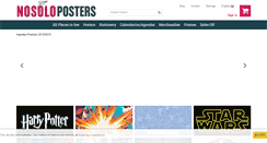 Desktop Screenshot of nosoloposters.com